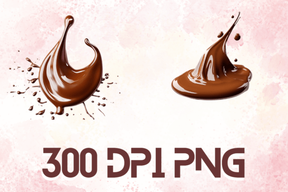 Chocolate Splash Realistic Graphics 06