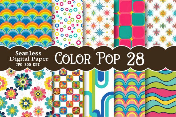 Color Pop Digital Papers: A Versatile Tool for Creative Expression
