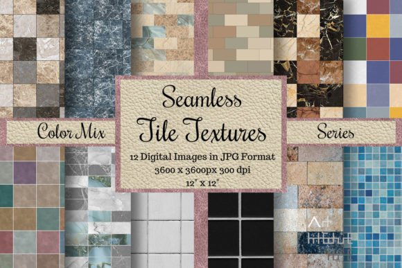 Seamless Tile Textures - Color Mix Pack: A Versatile Design Resource