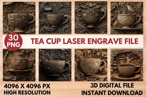 Tea Cup Laser Engrave File: A Strategic Tool for Creative and Business Success