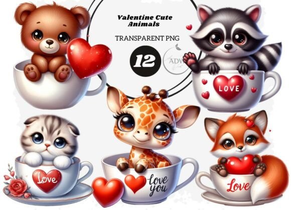 Valentine Cute Animals: A Strategic Choice for Creative Expression and Brand Engagement