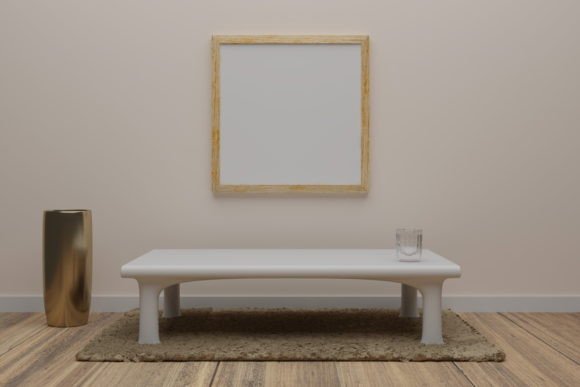 Wood Frame - Boho Frame Mockup